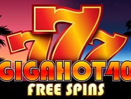 Giga Hot 40 Free Spins screenshot